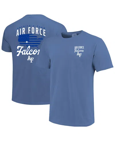 Image One Men's Royal Air Force Falcons America's Team T-shirt In Blue