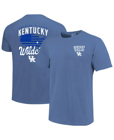 Image One Men's Royal Kentucky Wildcats America's Team T-shirt In Blue