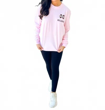 Image One Mississippi State Bulldogs Preppy Posters Tee In Blossom In Pink