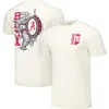 Image One Men's And Women's Cream Alabama Crimson Tide Hyper Local Vintage-like Bama Band T-shirt In Cream