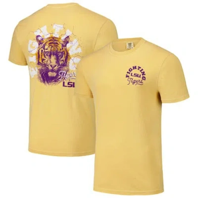 Image One Unisex Gold Lsu Tigers Hyper Local Worn Mascot T-shirt