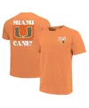 Image One Women's Tennessee Orange Tennessee Volunteers Comfort Colors Campus Scene Drawing Script T-shirt In Orange