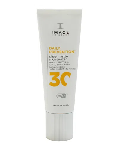Image Unisex 2.6oz Daily Prevention Sheer Matte Moisturizer Spf 30 In White