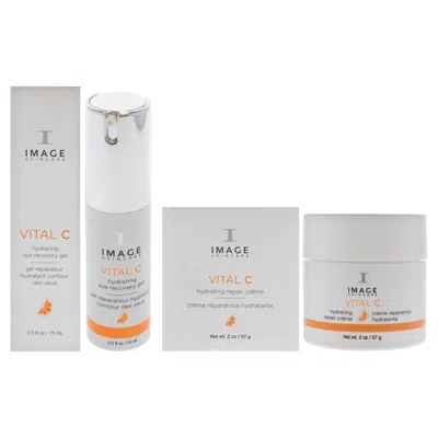 Image Vital C Hydrating Repair Creme And Eye Recovery Gel Kit By  For Unisex - 2 Pc Kit 2oz Cream, 0. In White