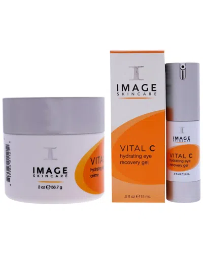 Image Vital C Hydrating Repair Creme & Eye Recovery Gel Set In Transparent