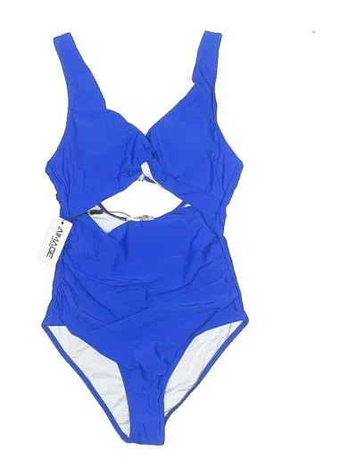 Pre-owned Images One Piece Swimsuit In Blue