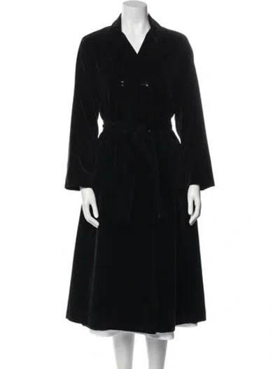 Pre-owned I.magnin Coat In Black