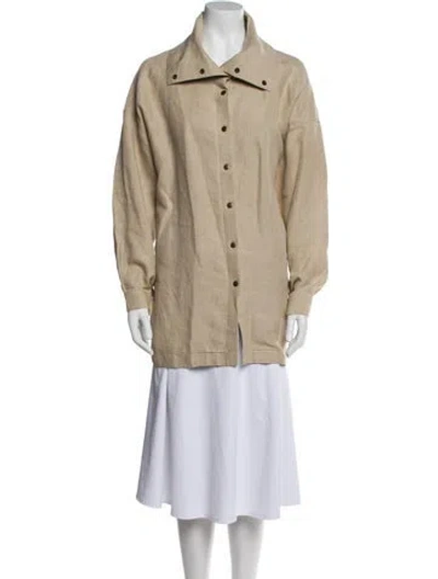Pre-owned I.magnin Coat In Neutral