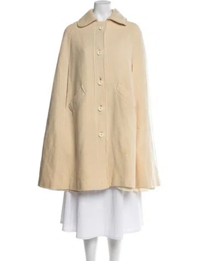 Pre-owned I.magnin Coat In Neutral