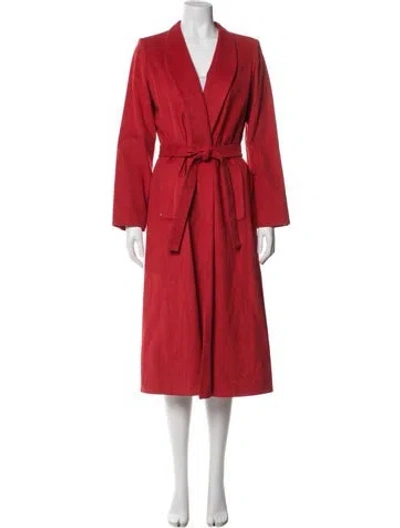 Pre-owned I.magnin Coat In Red