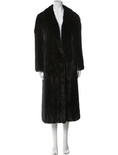 Pre-owned I.magnin Fur Coat In Brown