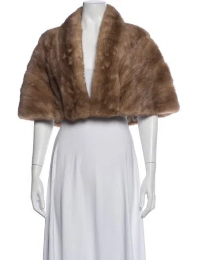 Pre-owned I.magnin Fur Fur Jacket In Brown