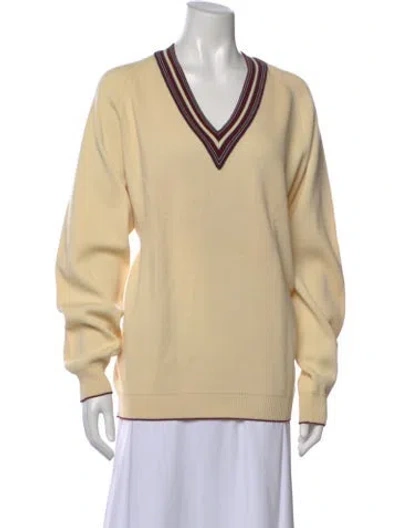 Pre-owned I.magnin Vintage Wool Sweater In Neutral