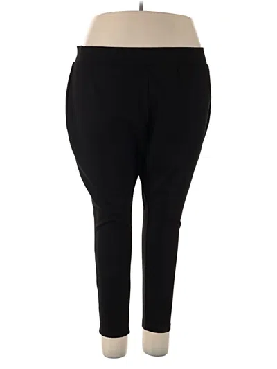 Pre-owned Iman Active Pants In Black