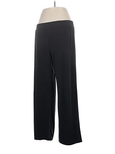 Pre-owned Iman Active Pants In Black