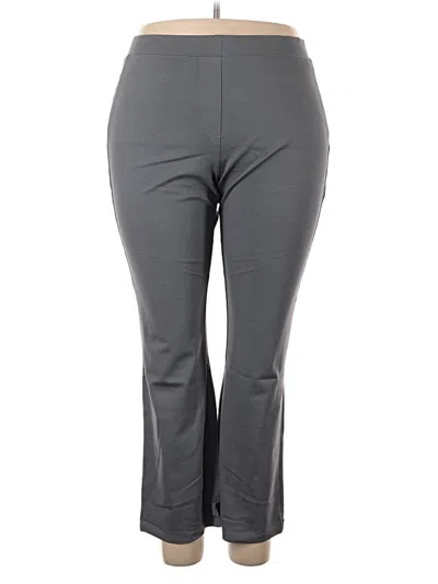 Pre-owned Iman Active Pants In Gray