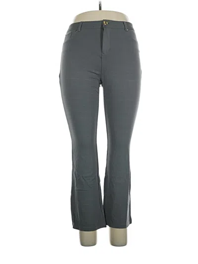 Pre-owned Iman Active Pants In Gray