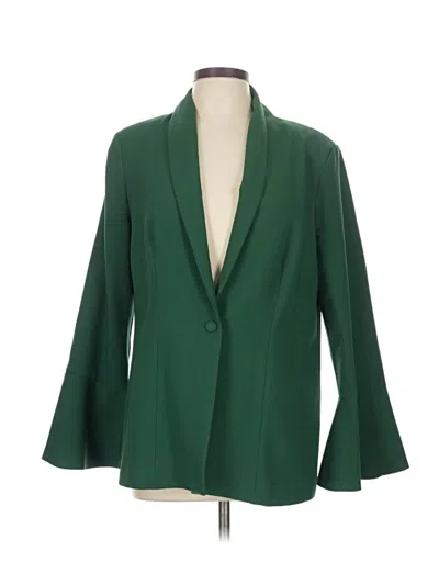 Pre-owned Iman Blazer Jacket In Green