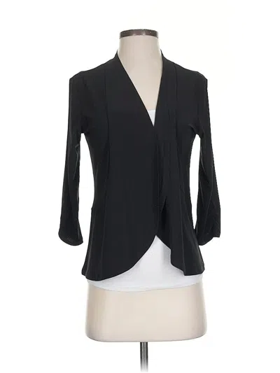 Pre-owned Iman Cardigan Sweater In Black