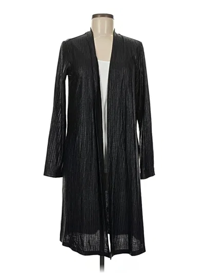 Pre-owned Iman Cardigan Sweater In Black
