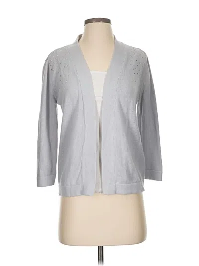 Pre-owned Iman Cardigan Sweater In Gray