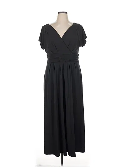 Pre-owned Iman Casual Dress In Black