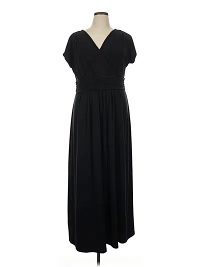 Pre-owned Iman Casual Dress In Black