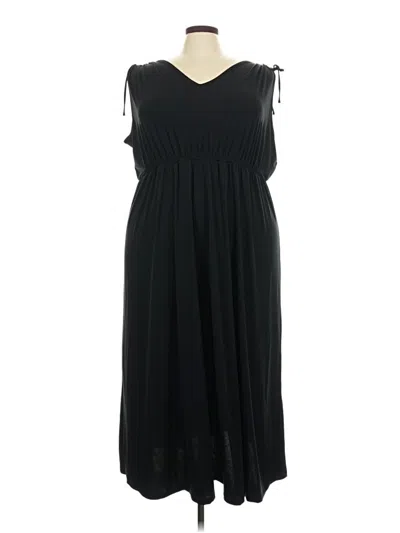 Pre-owned Iman Casual Dress In Black