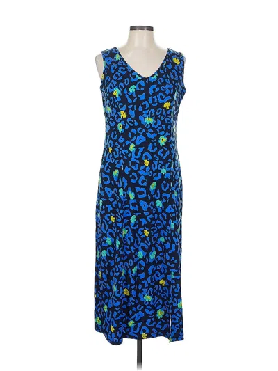 Pre-owned Iman Casual Dress In Blue