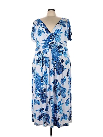 Pre-owned Iman Casual Dress In Blue