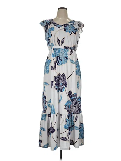 Pre-owned Iman Casual Dress In Blue