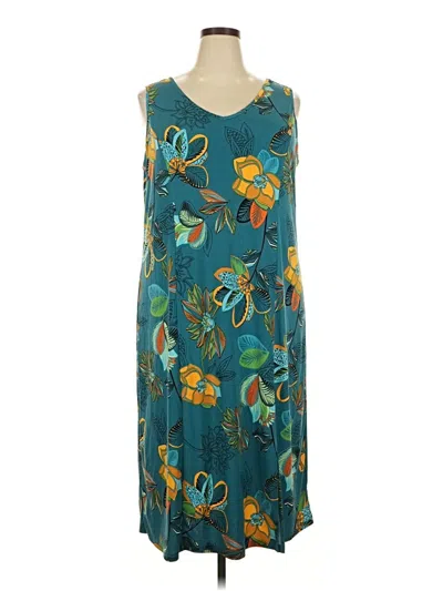 Pre-owned Iman Casual Dress In Blue