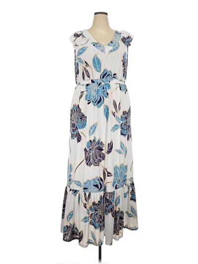 Pre-owned Iman Casual Dress In Ivory