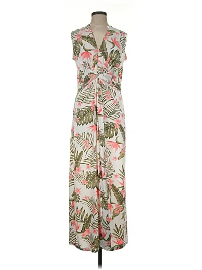 Pre-owned Iman Casual Dress In Tan