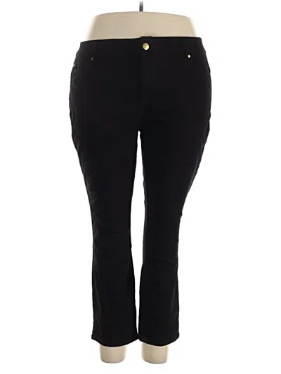 Pre-owned Iman Casual Pants In Black