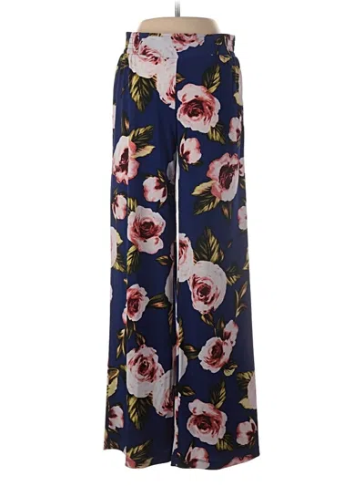 Pre-owned Iman Casual Pants In Blue