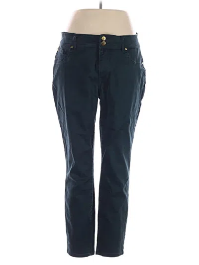 Pre-owned Iman Casual Pants In Blue