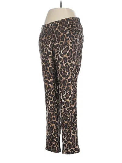 Pre-owned Iman Casual Pants In Brown