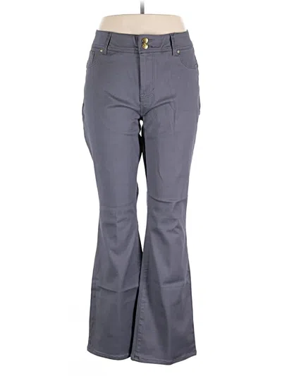 Pre-owned Iman Casual Pants In Gray