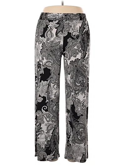 Pre-owned Iman Casual Pants In Gray