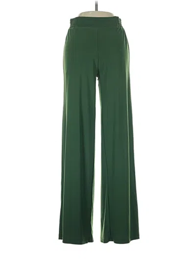 Pre-owned Iman Casual Pants In Green