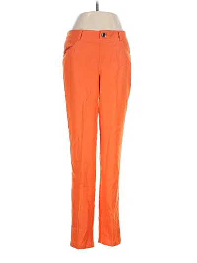 Pre-owned Iman Casual Pants In Orange