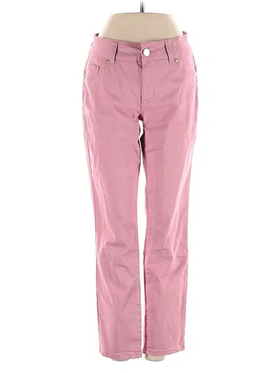 Pre-owned Iman Casual Pants In Pink