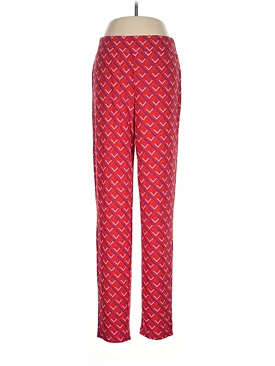 Pre-owned Iman Casual Pants In Red