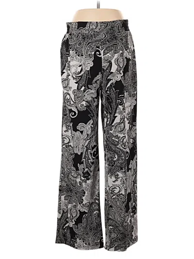 Pre-owned Iman Casual Pants In Silver