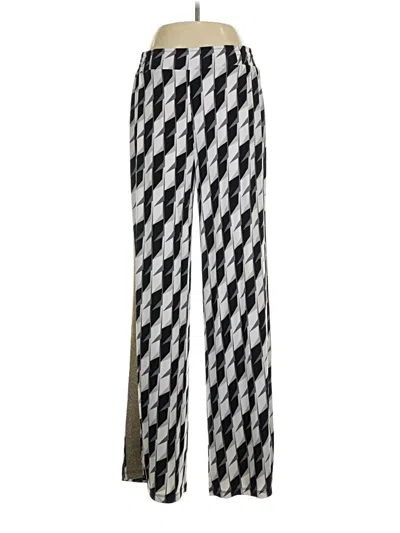 Pre-owned Iman Casual Pants In Silver