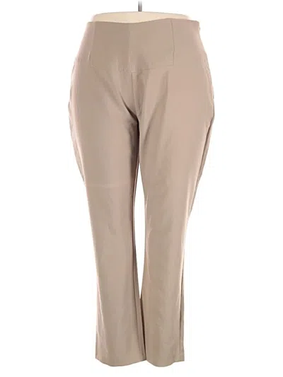 Pre-owned Iman Casual Pants In Tan