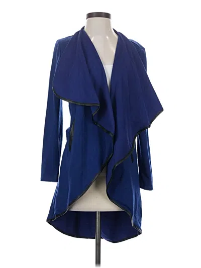 Pre-owned Iman Coat In Blue
