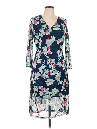 Pre-owned Iman Cocktail Dress In Blue