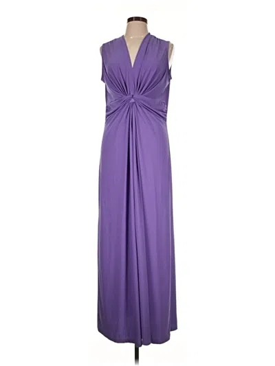 Pre-owned Iman Cocktail Dress In Purple